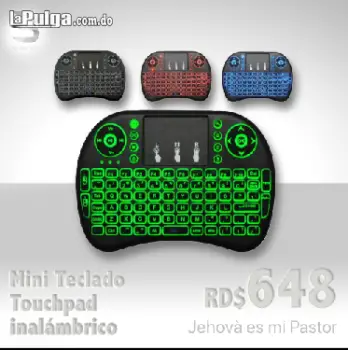 Mini teclado touchpad inalámbrico   betuel tech