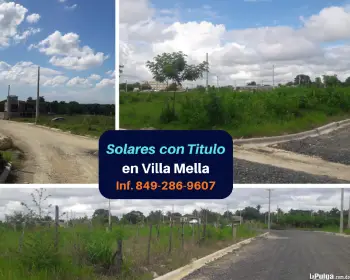 Solares para construir su vivienda