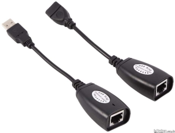 Adaptador de extensión usb 2.0 a rj45