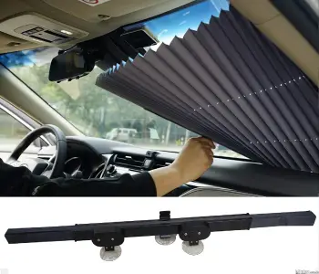 Parasol retráctil para vehiculo