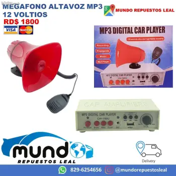 Altavoz mp3 de carro