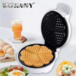 Waffle maker forma de corazón waffle sandwich maker wafflera waflera