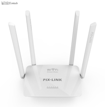 Router wifi inalámbrico wr08 de 300mbps 4 antenas enrutador