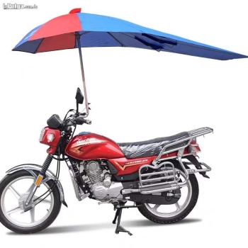 Paraguas electrico para motocicletas resiste agua y sol