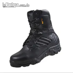 Botas de piel resistente impermeable de seguridad trabajo