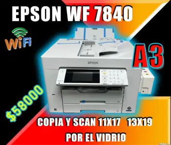 Impresora 11 x 17 epson blanca tres bandejas para agri y arquitectos