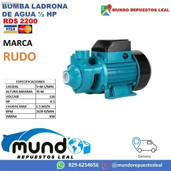 Bomba ladrona de agua medio hp