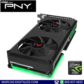 Pny geforce rtx 3060 12gb xlr8 revel epic-x rgb tarjeta grafica