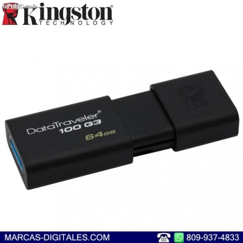 Kingston datatraveler 100 g3 64gb memoria usb 3.0