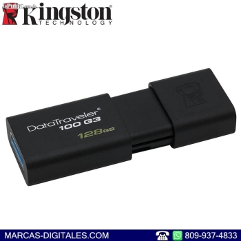 Kingston datatraveler 100 g3 128gb memoria usb 3.0