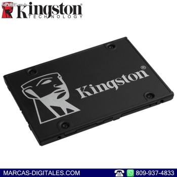 Kingston kc600 1024gb disco ssd sata formato 2.5 para laptops kingston