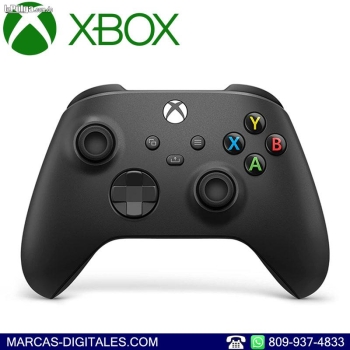 Xbox core control inalambrico color negro para xbox y windows