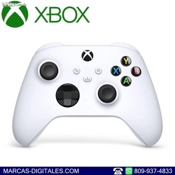 Xbox core control inalambrico color blanco robot para xbox y windows