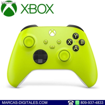 Xbox core control inalambrico color verde electrico para xbox windows