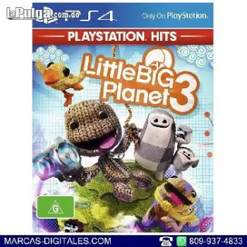 Little big planet 3 juego para ps4 ps5 playstation 4 y 5