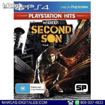 Infamous second son juego para playstation 4 ps4 ps5