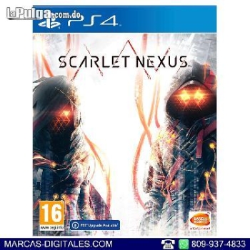 Scarlet nexus juego para playstation 4 ps4 ps5