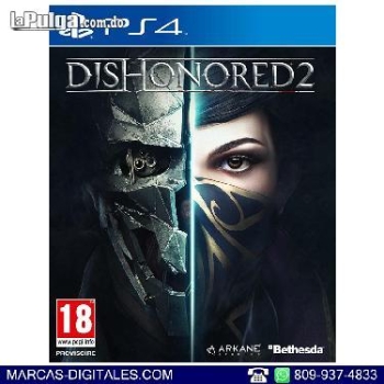 Dishonored 2 juego para playstation 4 ps4 ps5