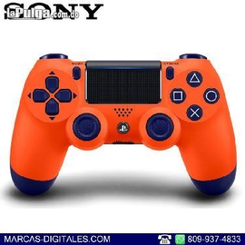 Sony dualshock 4 control para ps4 color exclusivo naranja sunset