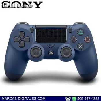 Sony dualshock 4 control para ps4 color azul media noche