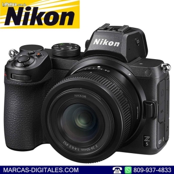 Nikon z5 con lente 24-50mm camara mirrorless