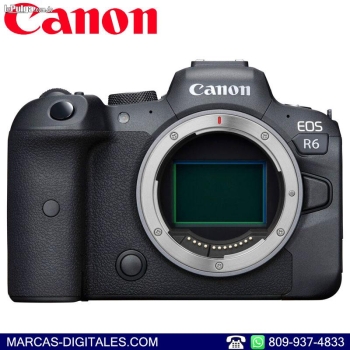 Canon eos r6 solo cuerpo kit full frame camara mirrorless