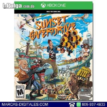Sunset overdrive juego para para xbox one y series x