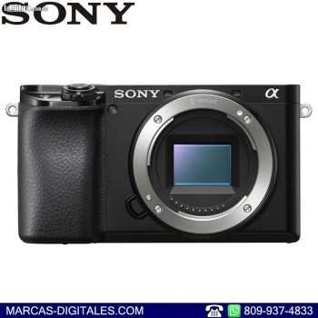 Sony alpha a6100 set solo cuerpo camara mirrorless