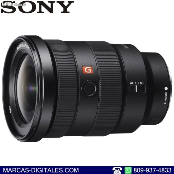 Sony fe 16-35mm f2.8 gm montura e lente zoom