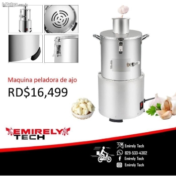 Máquina peladora de ajo separador de ajo automático acero inoxidable
