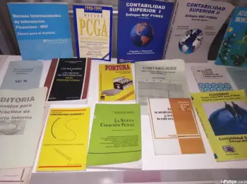 Libros disponibles de contabilidad leyes y carrera