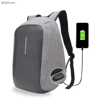 Mochila morral bulto multifuncional antirobo para viaje laptop.