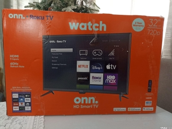 Smart tv de 32 pulgadas de la marca onn televisore garantia en factura