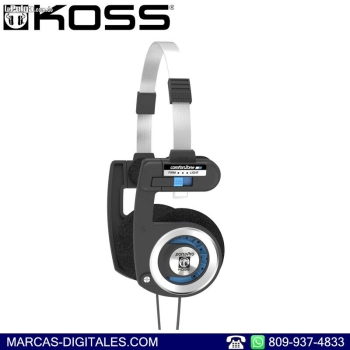 Koss porta pro audifonos estereo mini jack 3.5mm color plateado