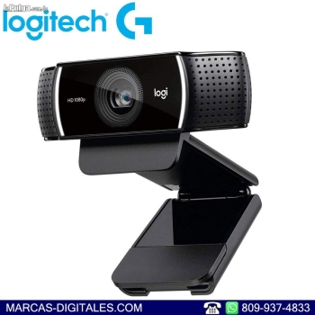 Logitech c922 pro hd camara web 1080p recomendada para streaming