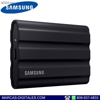 Samsung t7 shield disco ssd portatil usb 3.1 color negro