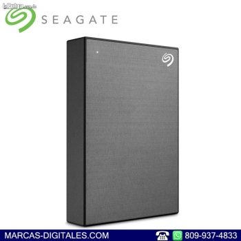Seagate one touch 2tb usb 3.0 disco portatil color gris