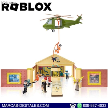 Roblox collection jailbreak museum heist playset set de figuras