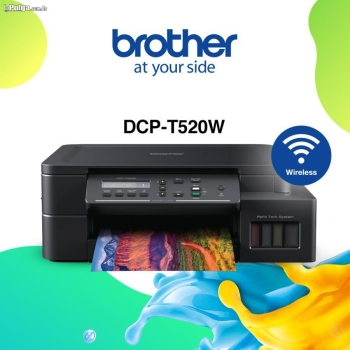 Impresora multifuncional brother dcp t 520 wifi usb