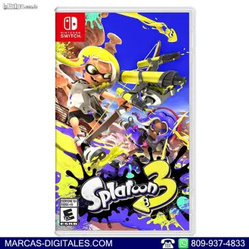 Splatoon 3 juego para nintendo switch