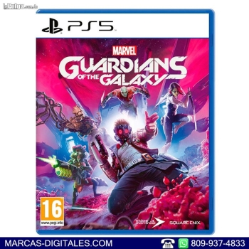 Marvels guardians of the galaxy juego para playstation 5 ps5