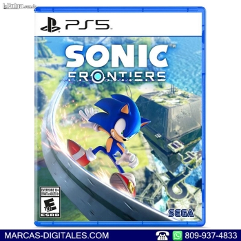 Sonic frontiers juego para playstation 5 ps5