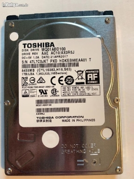 Hdd 2.5 toshiba 1 tb mq01abd100 disk drive