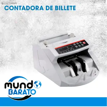 Contador de billetes dinero uv detector de billetes falsos contadora