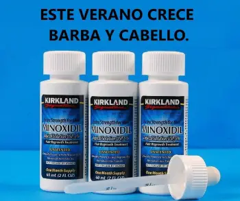 Tratamiento de minoxidil 5 kirkland 3 meses