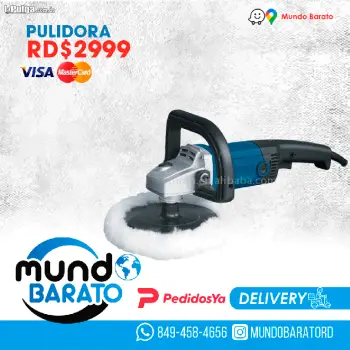 Pulidora de carro 1200w máquina de pulido lijadora pulidora pulidor