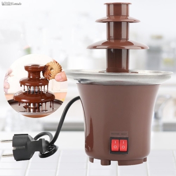 Mini fuente de chocolate fondue