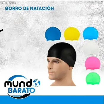 Gorros de natación para cabello largo silicon duradero excelente cali