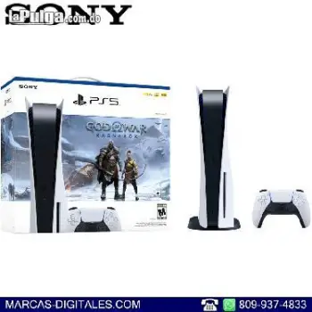 Sony playstation 5 ps5 825gb disk edition ragnarok combo consola