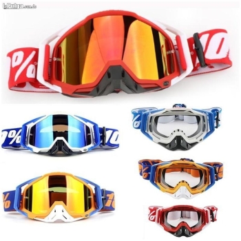Lentes motocross 100 ciclismo gafas de casco cross racecraft enduro